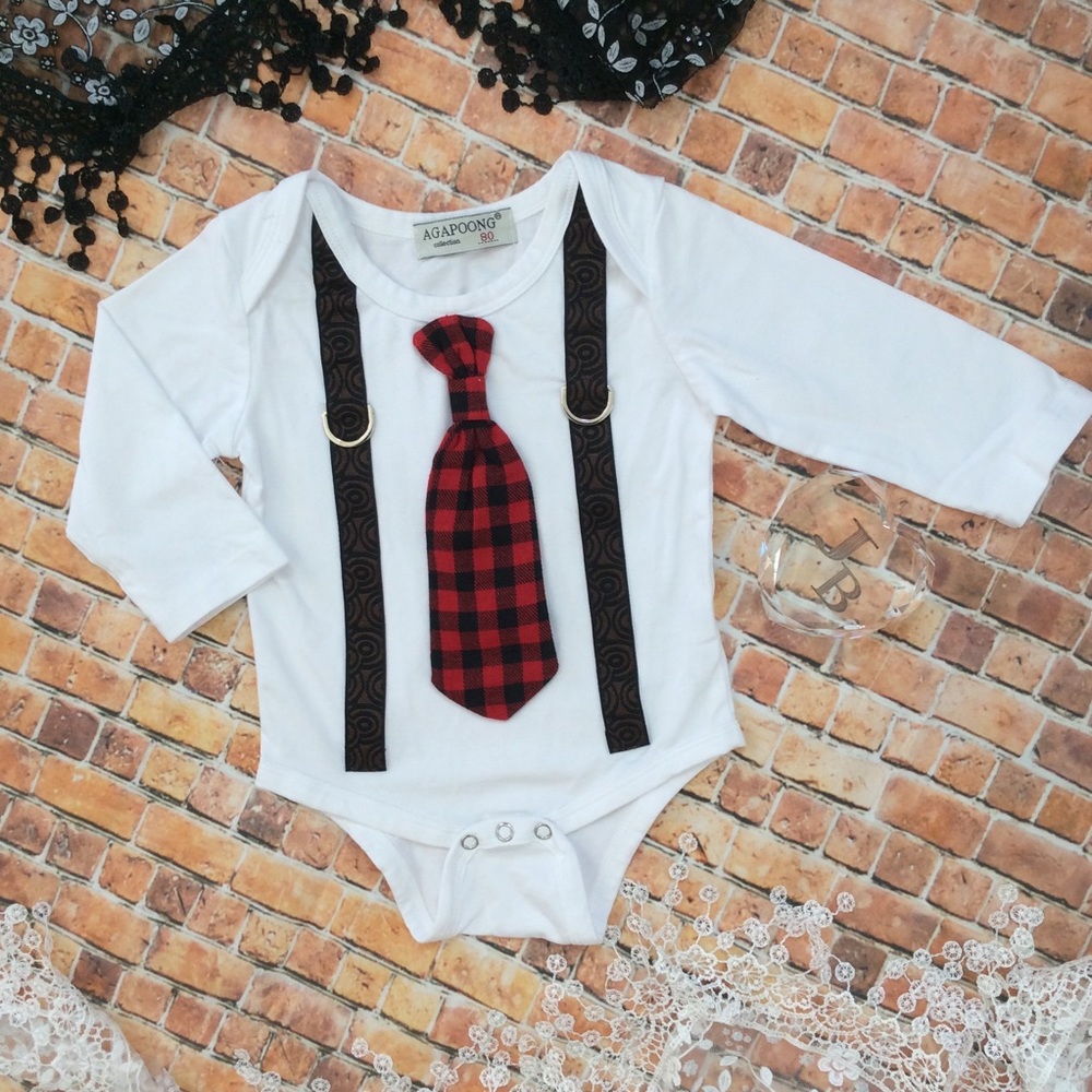 Boutique Baby Boy Dress Up Onesie